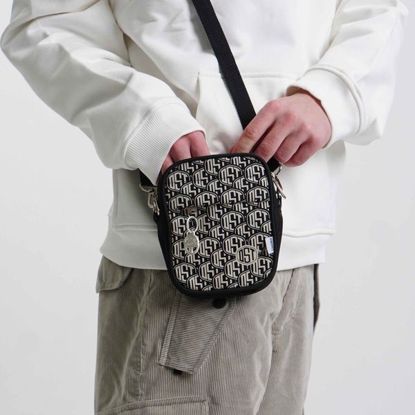 Сумка мессенджер Dissident DST Monogram Shoulder Bag Черная - фото 2