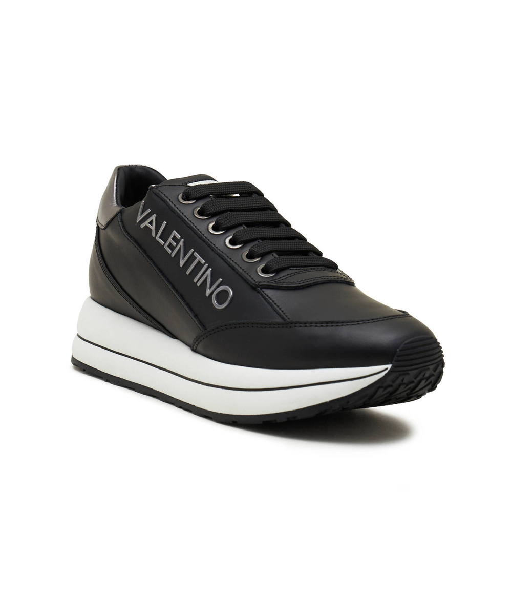 Кожаные кроссовки Valentino - черный(91E1002SYN)