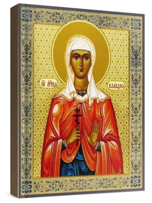 Клавдия Римская (рукописная икона)