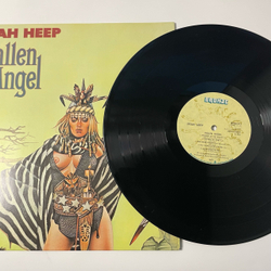 Винтажная виниловая пластинка LP Uriah Heep Fallen Angel (Швеция 1978)