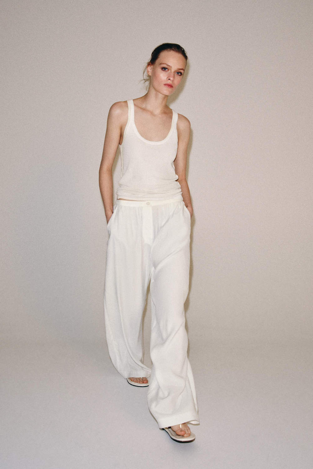 БРЮКИ СВОБОДНОГО КРОЯ — ZW COLLECTION — ZARA