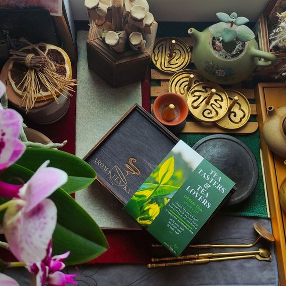 Аромакит «Зеленый чай», 12 натуральных ароматов, Aroma.Tea.Ka