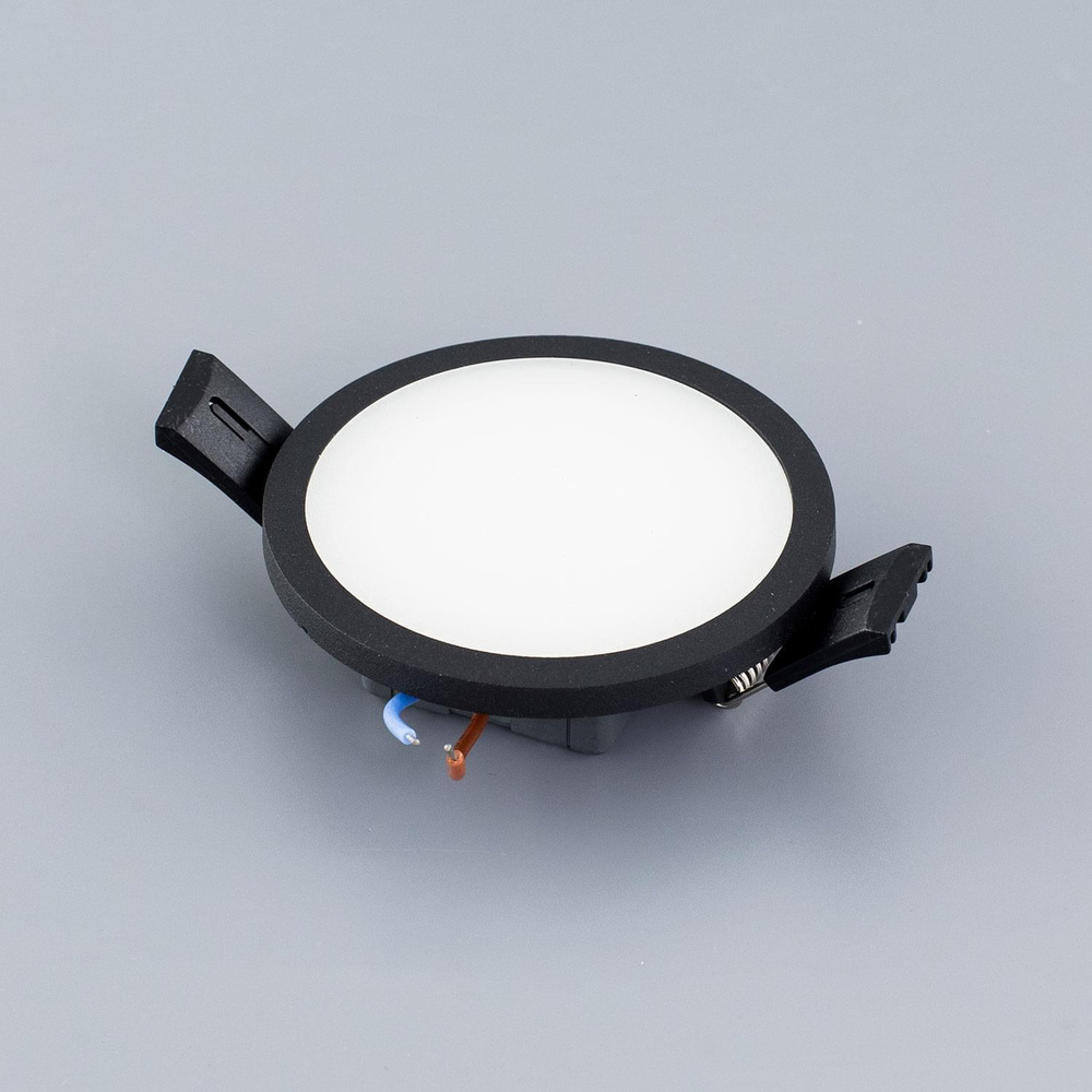 Citilux Омега CLD50R082 LED Встраиваемый светильник с диммером Чёрный