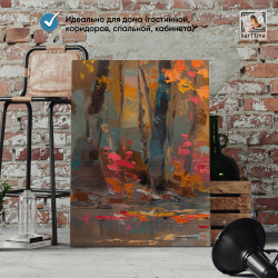 Картина karTTina "Три обезьянки", 150 см х 70 см