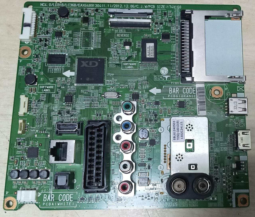 Материнская плата EAX64891304 (EBR76922707)