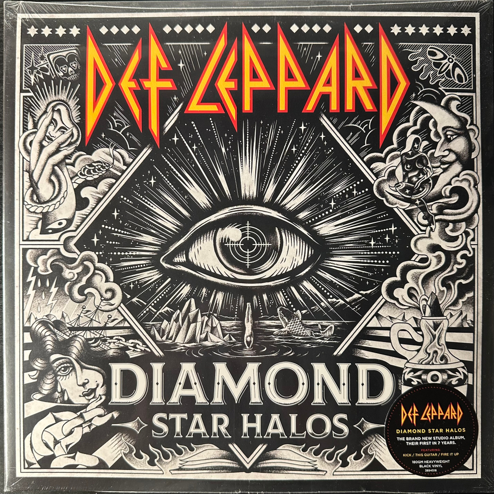 Def Leppard ‎– Diamond Star Halos 2LP (Европа 2022г.)