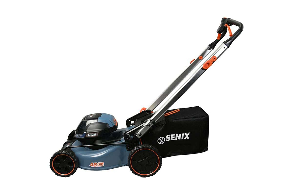 Газонокосилка аккумуляторная самоходная SENIX LSSX2-H-EU, 2X2 40V, 2акб, зу