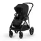 Прогулочная коляска для двойни Cybex Gazelle S BLK Moon Black