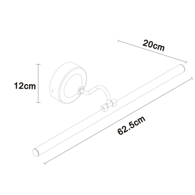 Подсветка для картин Arte Lamp SOL A7912AP-1BK, 1хLED