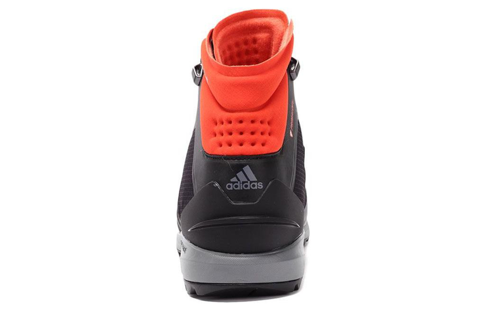 Adidas Climaheat Fastshell Mid Slip Resistant High top Outdoor Shoes Men"s Gray