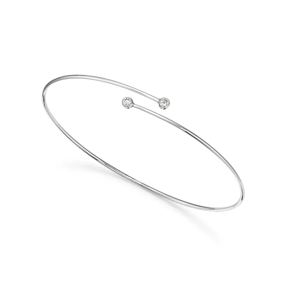 Браслет из платины с бриллиантами, Tiffany 💠 Diamond Hoop