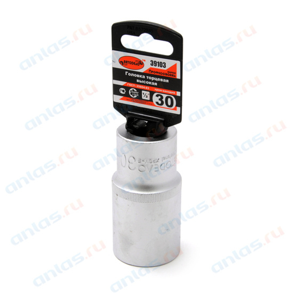 Головка глубокая 1/2" 30 мм SUPER LOCK Prol