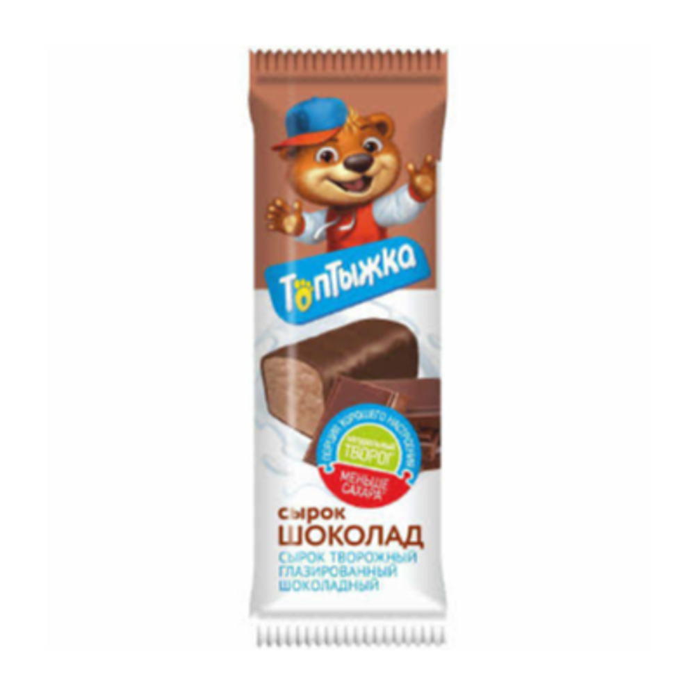 Сырок глаз.творожный Шокодажный Топтыжка 12% 40гр