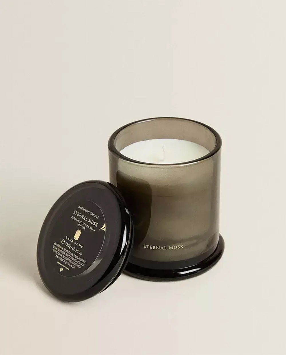 ZARA HOME АРОМАТИЧЕСКАЯ СВЕЧА «ETERNAL MUSK» (350 Г)