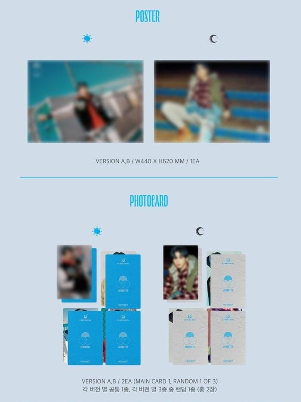 Альбом Wanna One Kang Daniel - CYAN 2nd Mini Album RANDOM Version