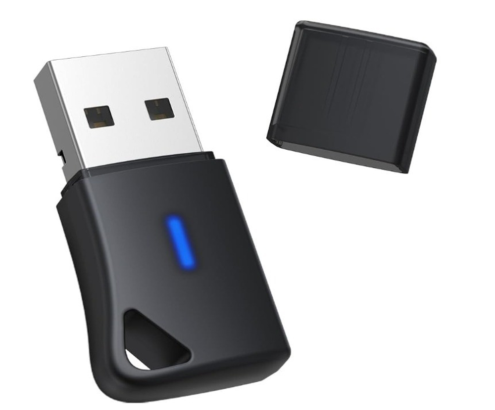 Bluetooth адаптер Baseus Encok BA04+ (A10082600121-00) черный