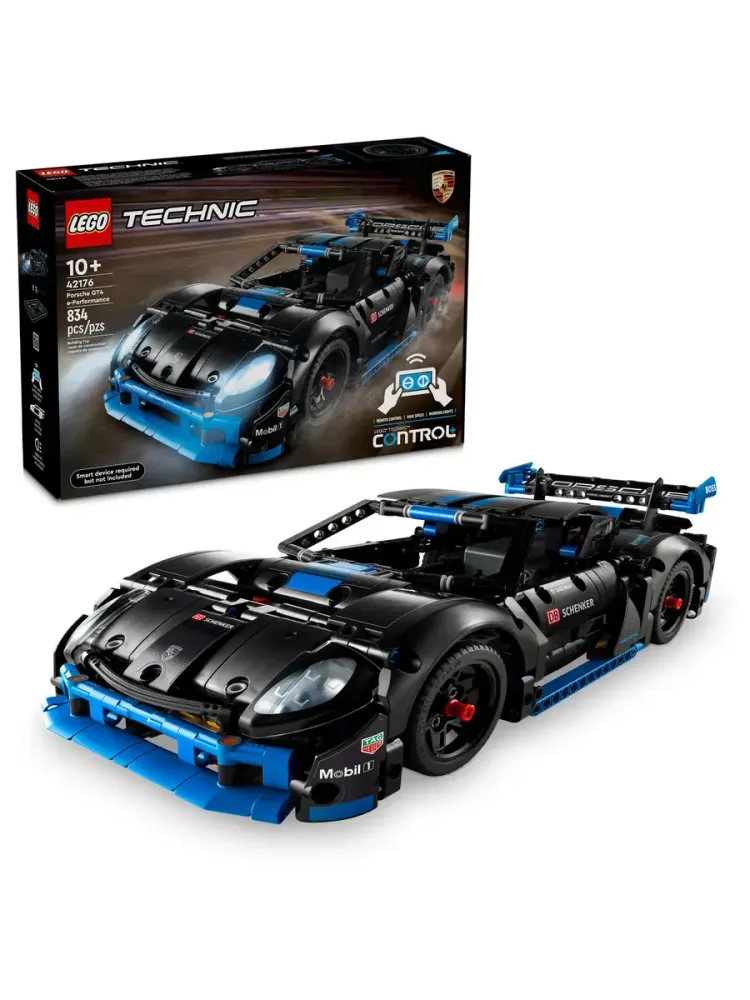 Конструктор Technic 42176 Гоночный Porsche GT4 e-Performance
