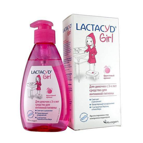 Lactacyd Girl Гель для интимной гигиены девочек с 3-х лет 200 мл