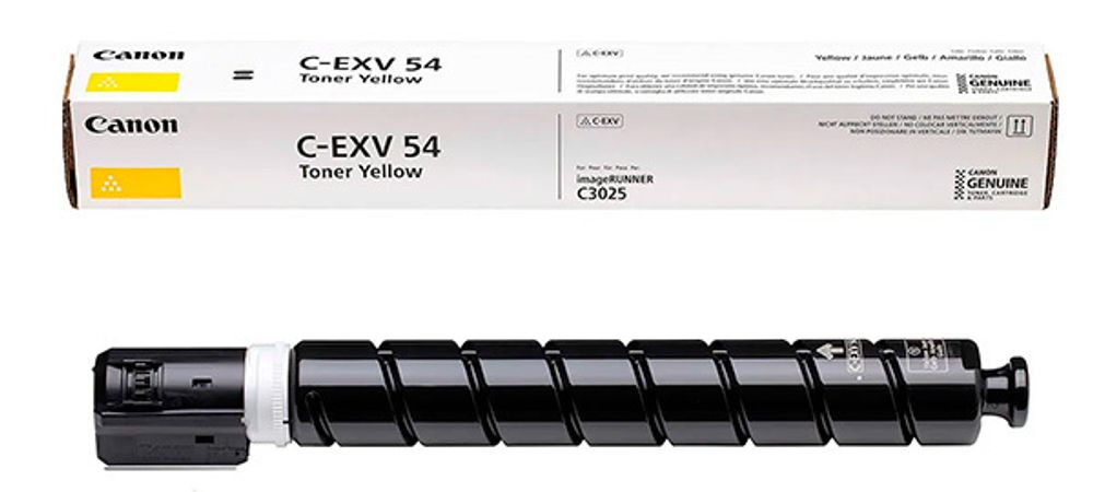 Тонер-картридж CANON C-EXV54 Y желтый 1397c002 Тонер-картридж CANON C-EXV54 Y желтый 1397c002