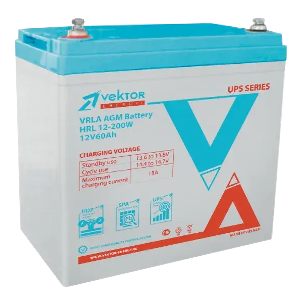 Аккумуляторная батарея Vektor Energy HRL 12-200W