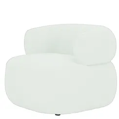 Кресло Plush Cloud молочное