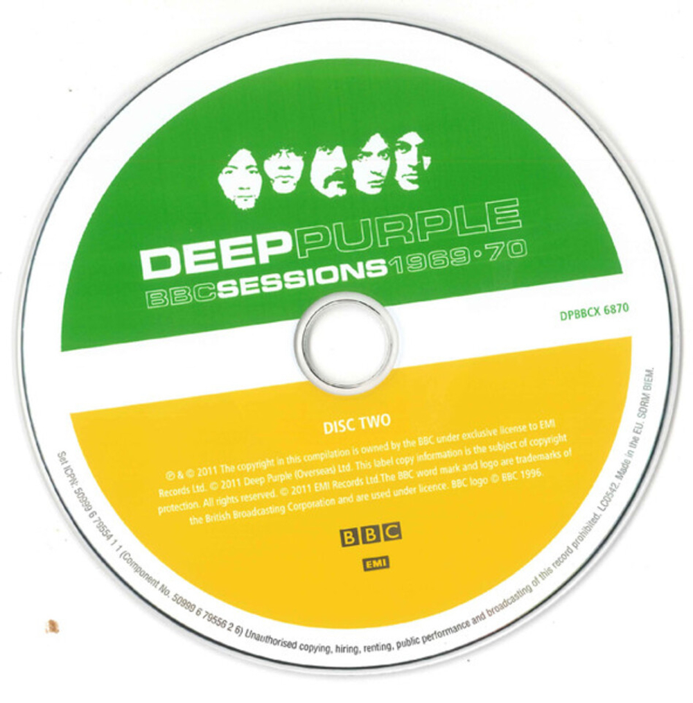 Deep Purple / BBC Sessions 68/70 (2LP+2CD)