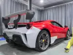 Карбоновый обвес для Ferrari 488 2015-2020 переделка в 488 Challenge Evo Феррари