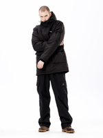 Куртка UNAFFECTED Down Hooded Parka Чёрный