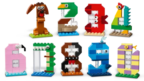 Конструктор LEGO 40807 Числа на день рождения