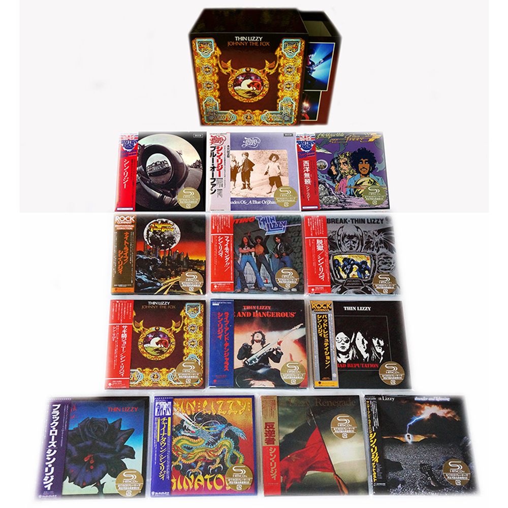 Комплект / Thin Lizzy (22 Mini LP SHM-CD + DVD + Boxes)