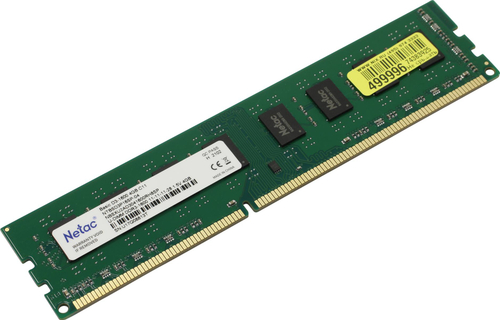 Модуль памяти DDR3 DIMM 4Gb Netac Basic <NTBSD3P16SP-04> PC3-12800
