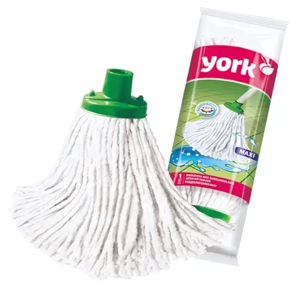 Насадка МОП-MAXI 100% хлопок без палки YORK