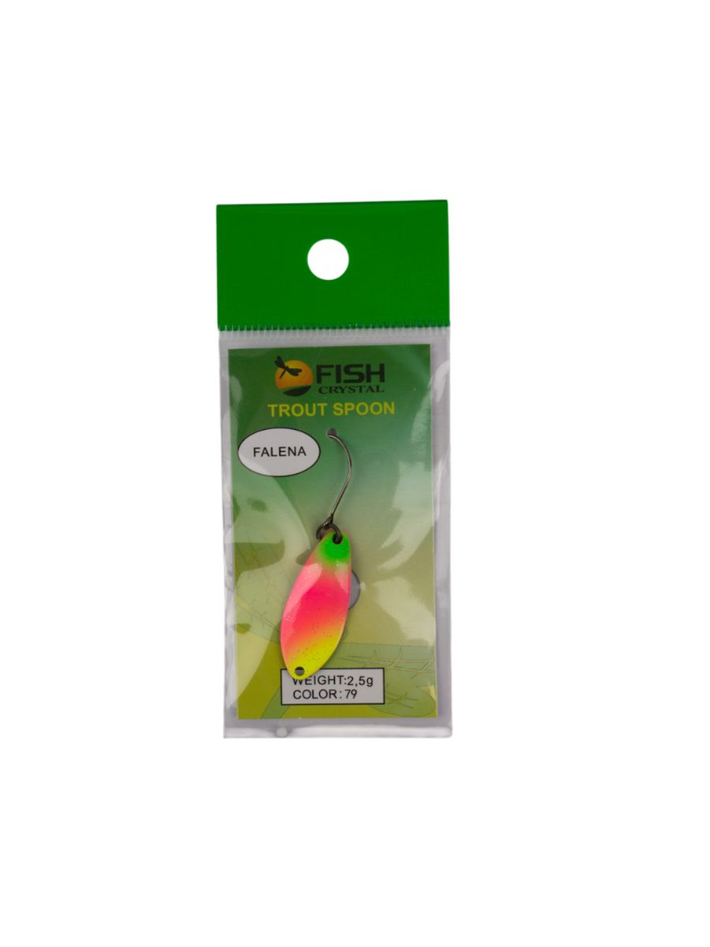 Блесна Fish Crystal FALENA 30 мм 2,5г на форель цвет 79