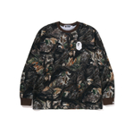 A Bathing Ape Bathing Ape Лонгслив Graphic коричневый