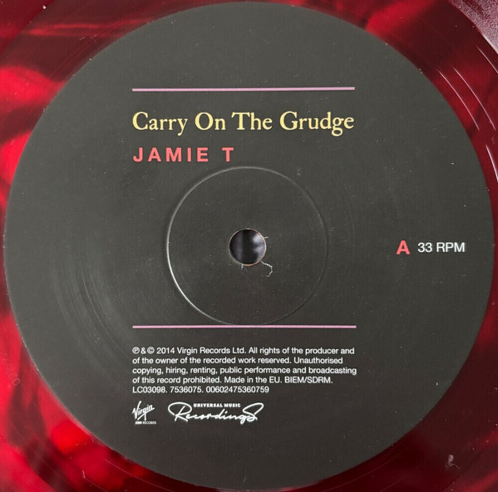 Jamie T / Carry On The Grudgel (Limited Edition)(Coloured Vinyl)(LP)