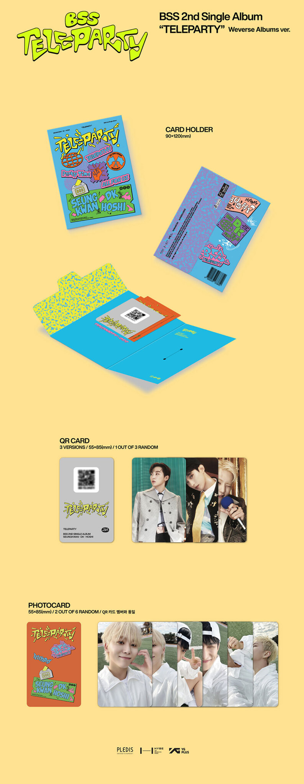 BSS - 2nd Single [TELEPARTY] (Weverse Albums ver.)