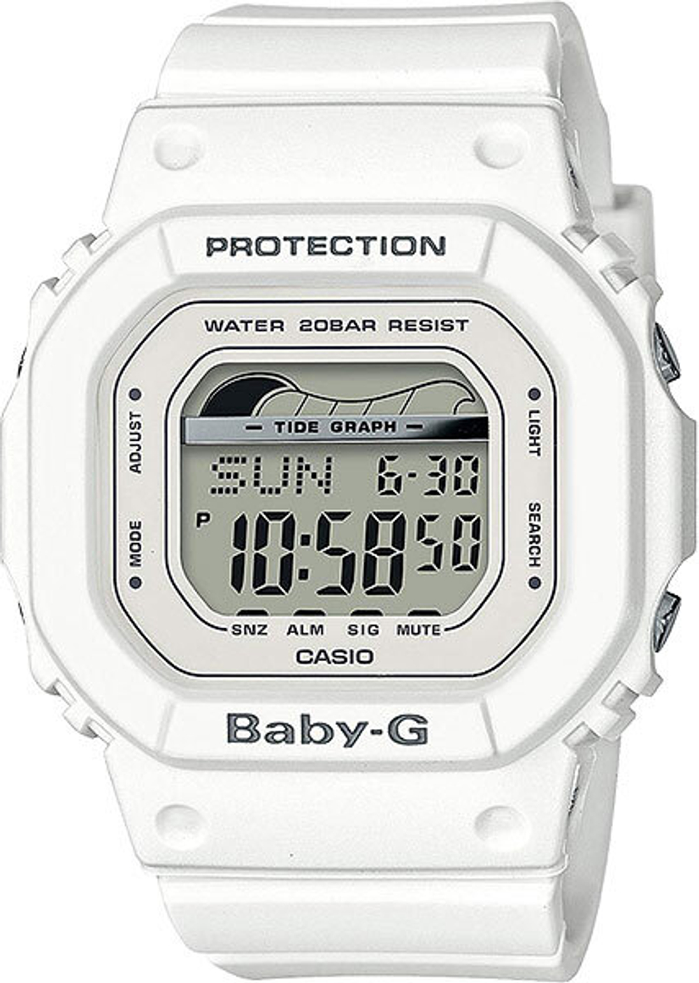 Японские наручные часы Casio Baby-G BLX-560-7E с хронографом