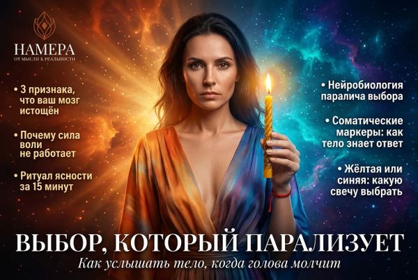 Паралич выбора: как принять решение, когда мозг в тумане. Гид НАМЕРА