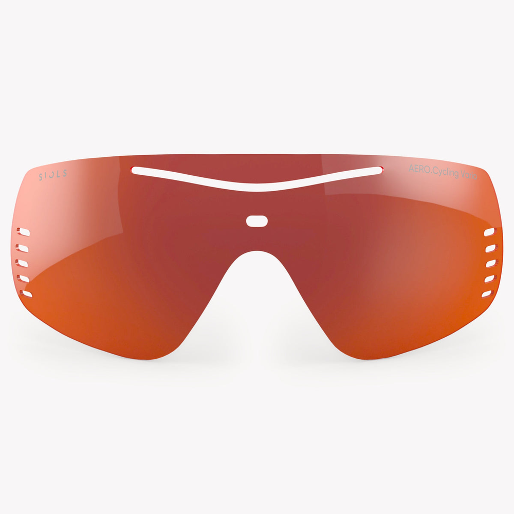 Спортивные очки с диоптриями Siols / AERO.Cycling / Vario Clear 10-75% Red Mirror / Photochromic Lens / Racing Red