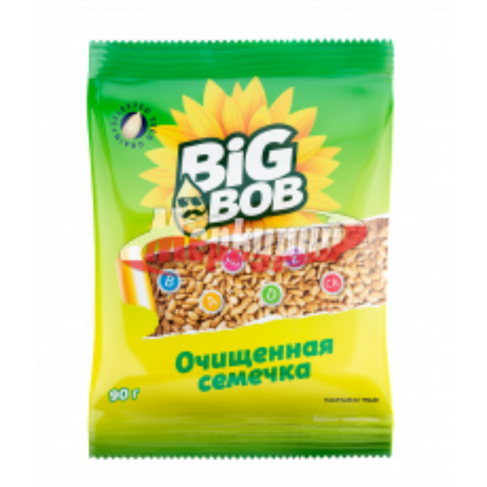 Очищеннные семечки Big Bob 90 гр