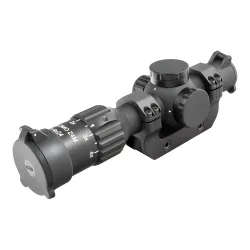 Прицел оптический Belomo Z4M 1-4x24 - вид сбоку с закрытыми крышками