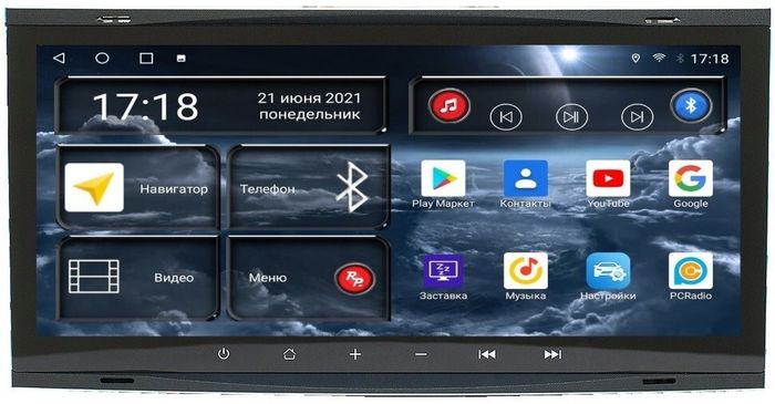 Магнитола для Volkswagen Touareg 2002-2010, Multivan 2003-2015 - Redpower 144 Android 10, Быстрая, CarPlay, SIM-слот