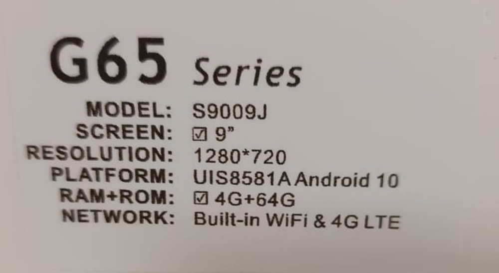 Планшет универсальный диагональ 9" OL-9009-J Kuberg