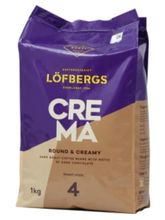 Кофе в зернах Lofbergs Crema 1 кг