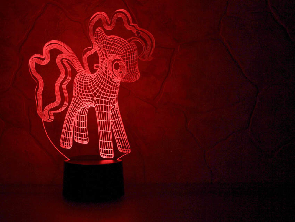 3Д-светильник "Little Pony"