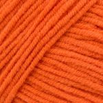 Пряжа Alize (Ализе) Cotton Gold Hobby New / уп.10 мот. по 50 г, 165 м, 37 оранжевый