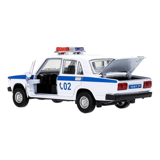 Машина металл свет-звук LADA ваз-2105 12 cm, дв,баг,инер,пол,кор. технопарк Технопарк