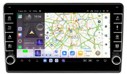 Магнитола в 9" рамку с 8,7" экраном, кнопками и крутилками - Kuberg OL-9015-RP на Android 13, Быстрейшая,., CarPlay, SIM-слот