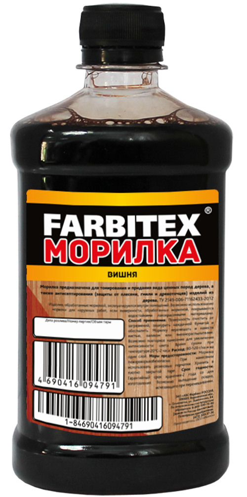 Морилка деревозащитная водная 0,5 сосна FARBITEX