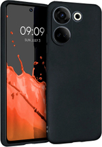 Мягкий Soft Touch чехол из силикона для TECNO CAMON 20 / 20 PRO 4G с бархатной подкладкой